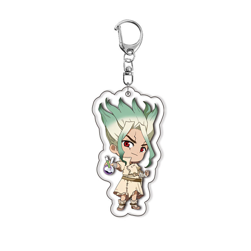 سلسلة مفاتيح أكريليك مزدوجة ال - مراجعة Anime Merchandise In Japanese وسعره