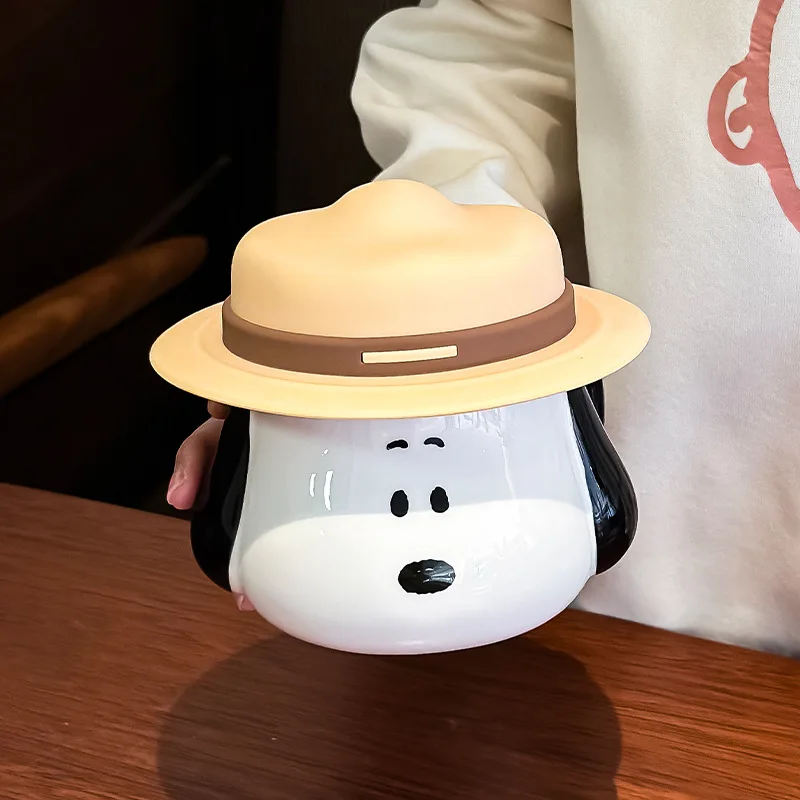 كوب سيراميك بتصميم قبعة سنوبي  - مراجعة Anime Merchandise Mugs وسعره